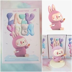 Labubu NIB Lazy Yoga Series Confident Figure THE MONSTERS Pop Mart